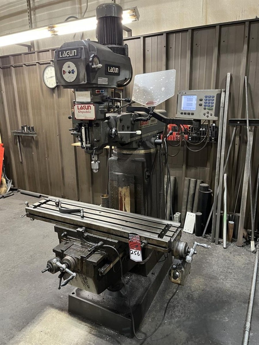 LAGUN FTV 1 3 HP Vertical Mill