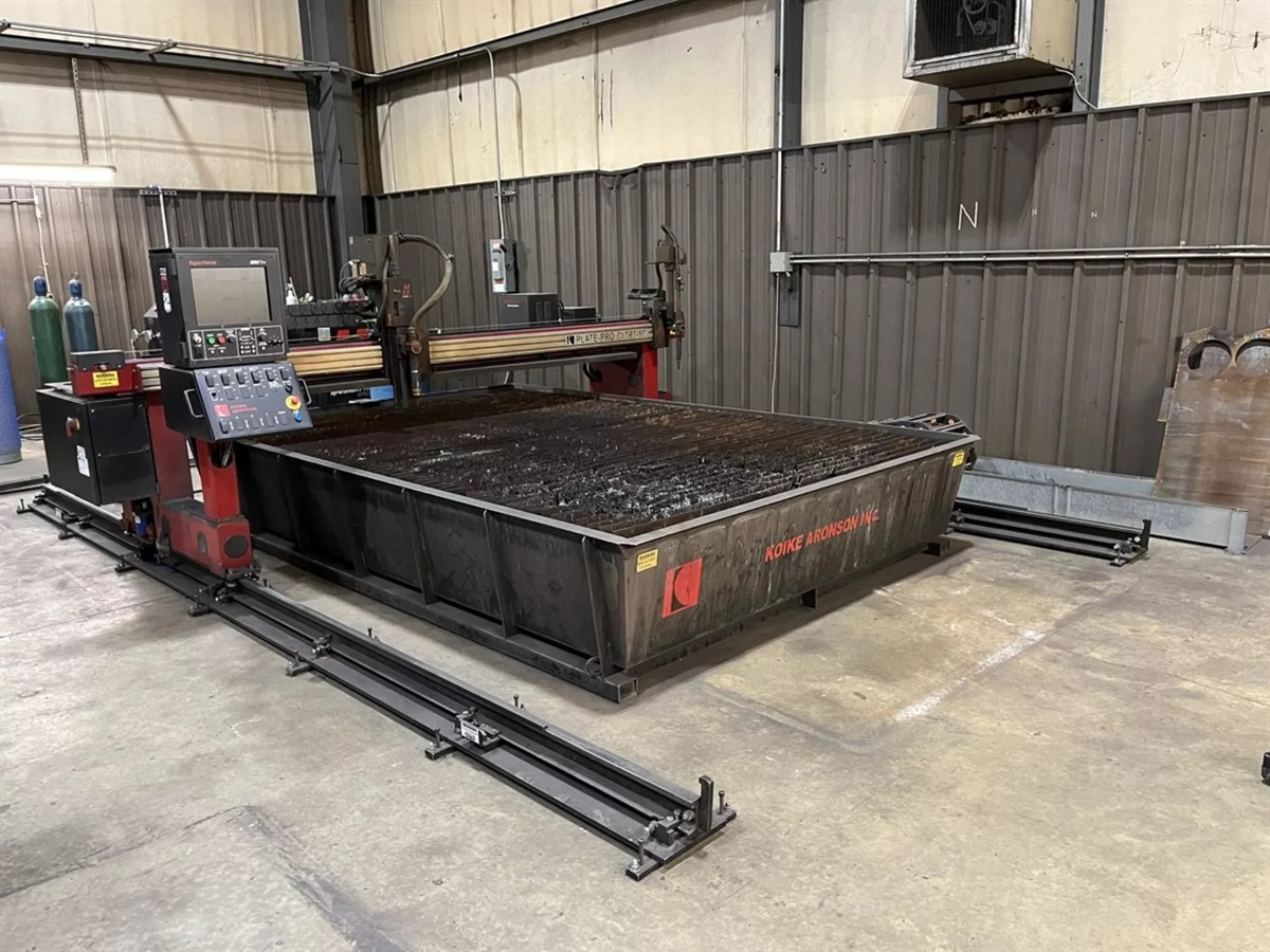 2016 KOIKE PLATE-PRO EXTREME 8’x 12’ CNC Plasma Cutting Table