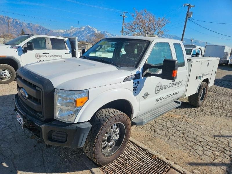 2016 Ford Utility Truck, Extended Cab, 8' Reading Utility Body, Powerstroke 