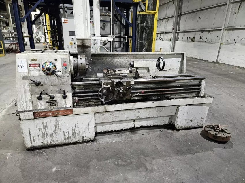 Clausing-Colchester 17" x 80" Engine Lathe