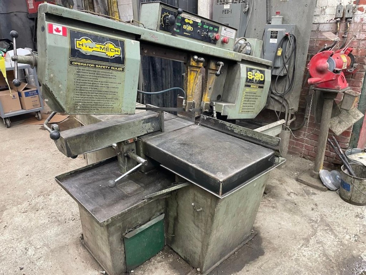 HYD-MECH HORIZONTAL BANDSAW MODEL S-20 SERIES II