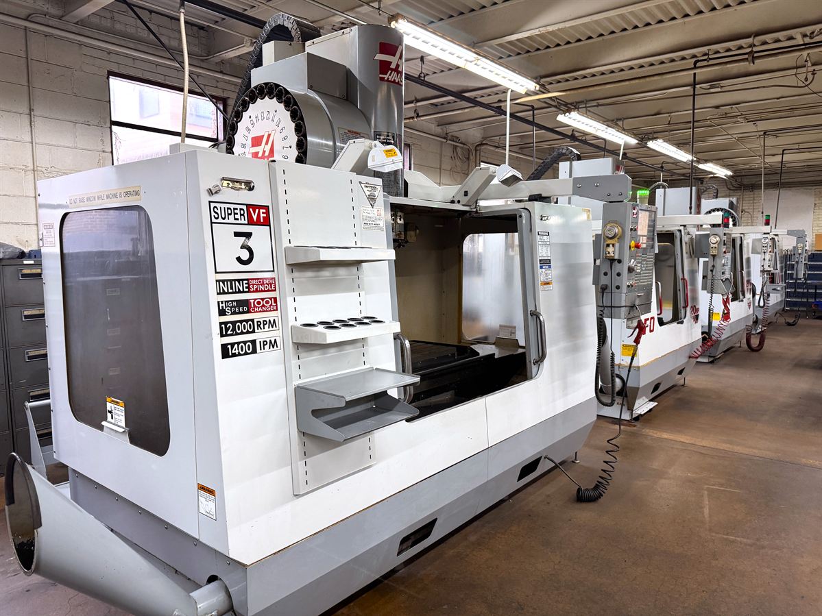 Owner Retiring - Well Maintained HAAS Machine Shop