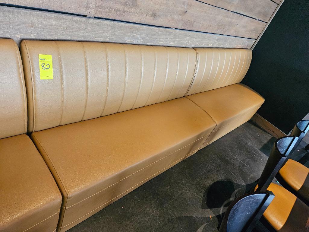 60" Upholstered Booth Seats