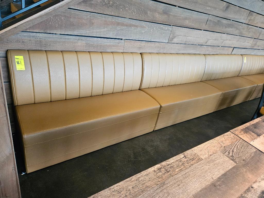 60" Upholstered Booth Seats