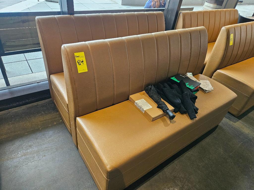 60" Upholstered Booth Seats