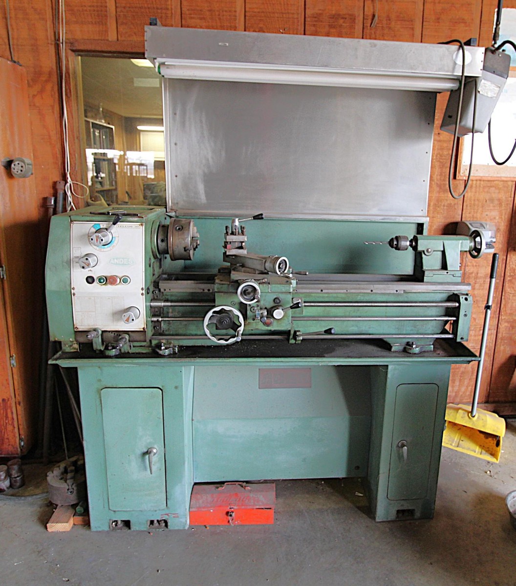 TOOL ROOM LATHE, ANDES MDL. 16CSG, approx. 13" x 30", S/N 7261-394