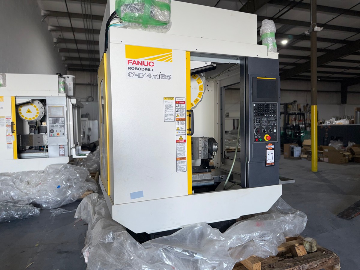 Fanuc Model Robodrill A-D14MiB5 CNC Drill & Tap Center