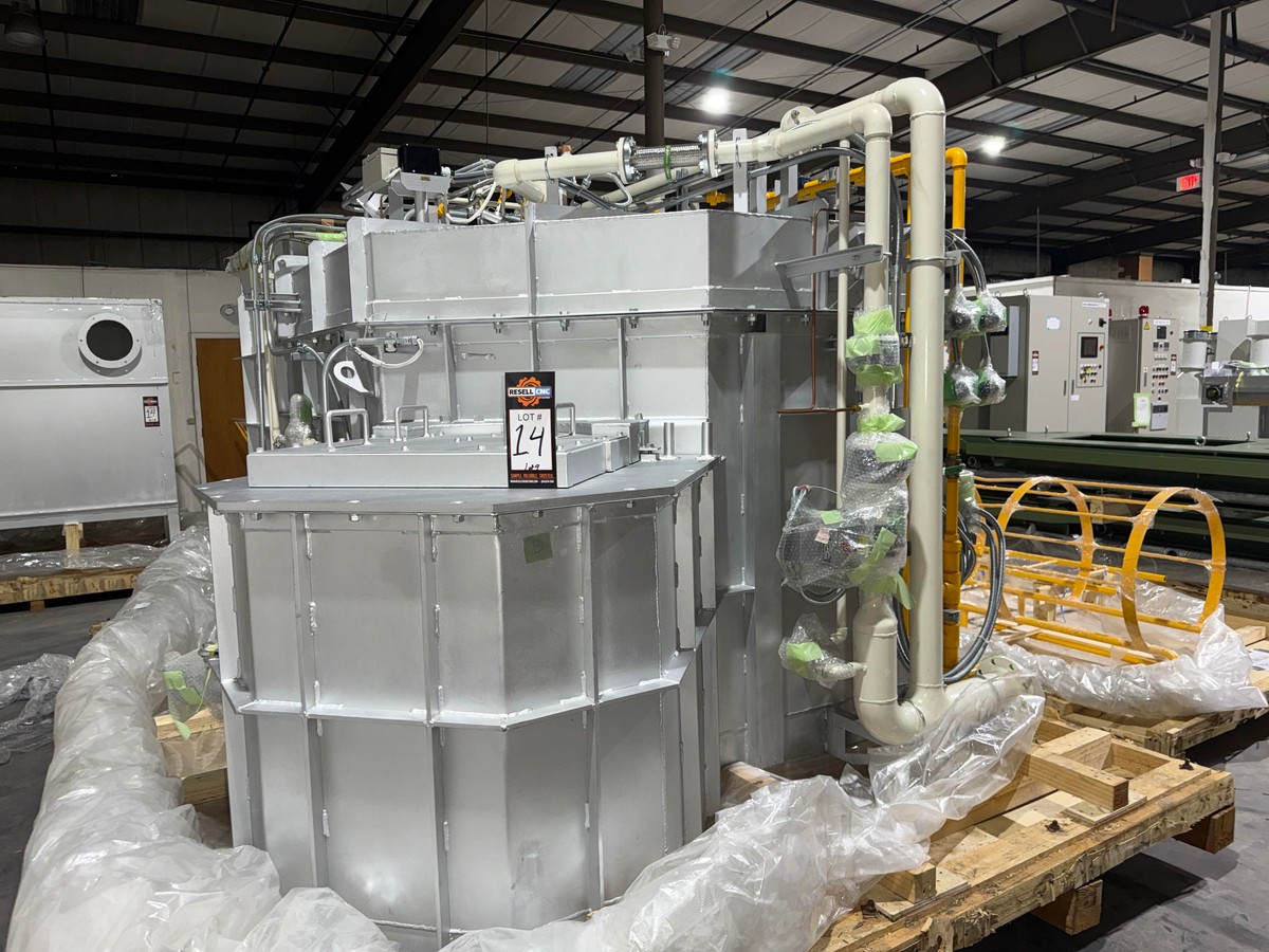 Hiruchiku Hurry Model H.M. II-300 Aluminum Melting & Holding Furnace