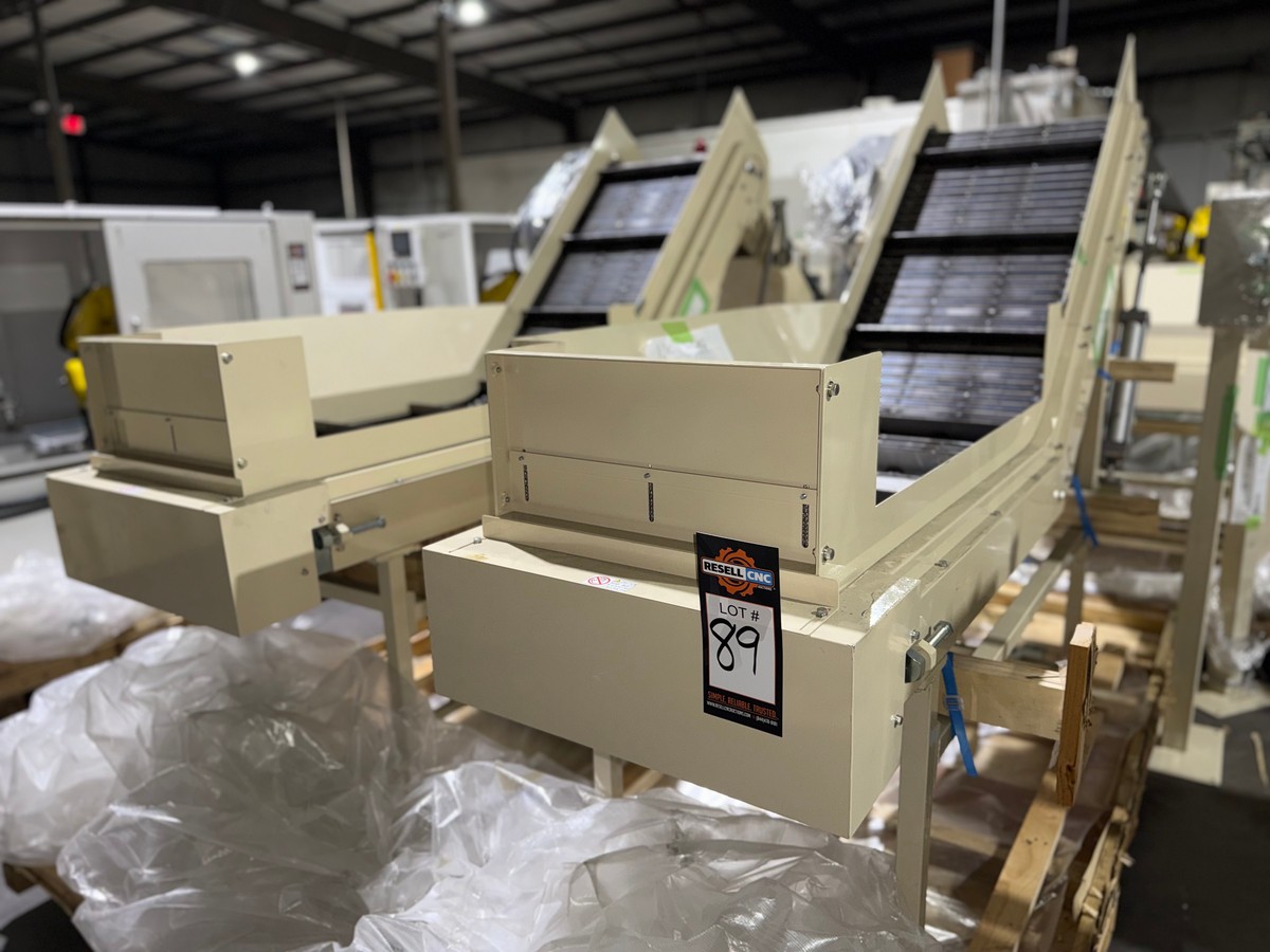 (2) 2021 LK Inclined Scrap Conveyors