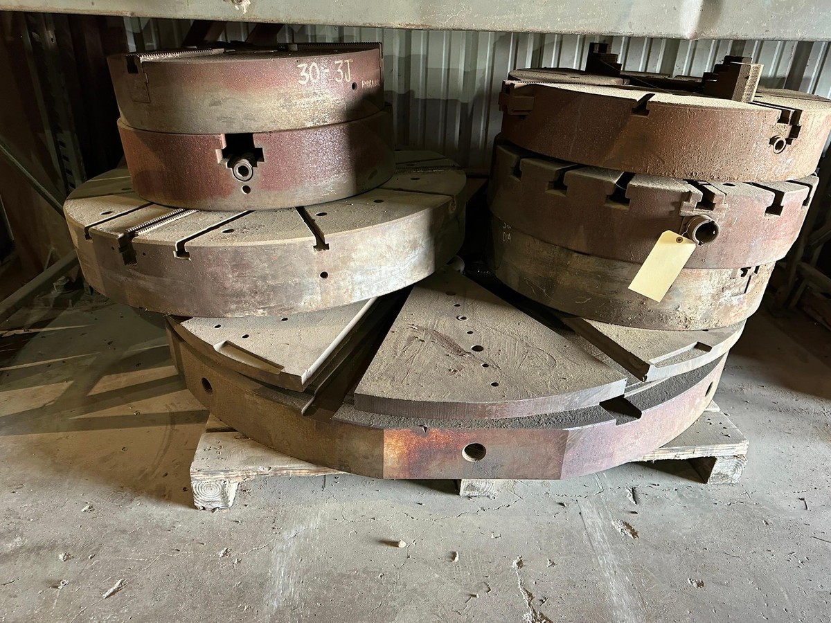 Lot of Assorted Heavy Duty Chucks 7 in Total