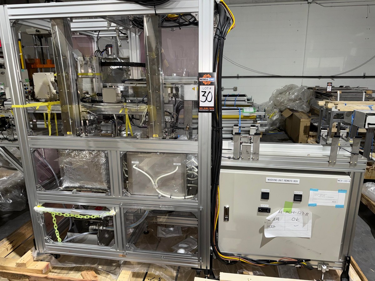 Two-Station Ultrasonic Dip Type Automated Parts Washing System