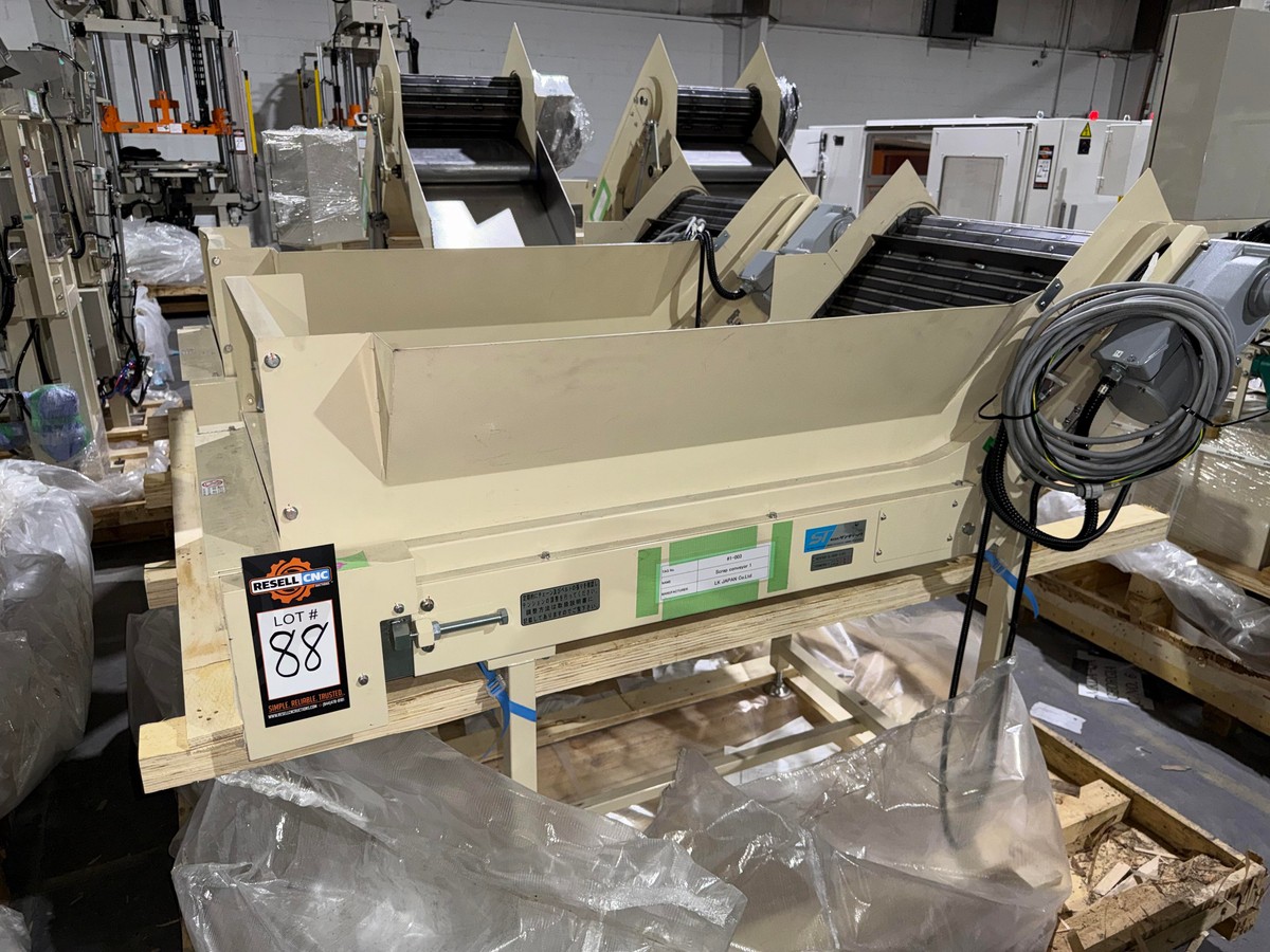 (2) 2021 LK Inclined Scrap Conveyors