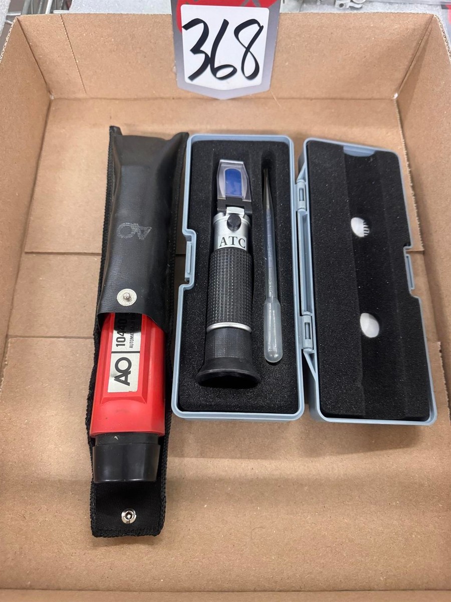 Lot of Assorted Refractometers