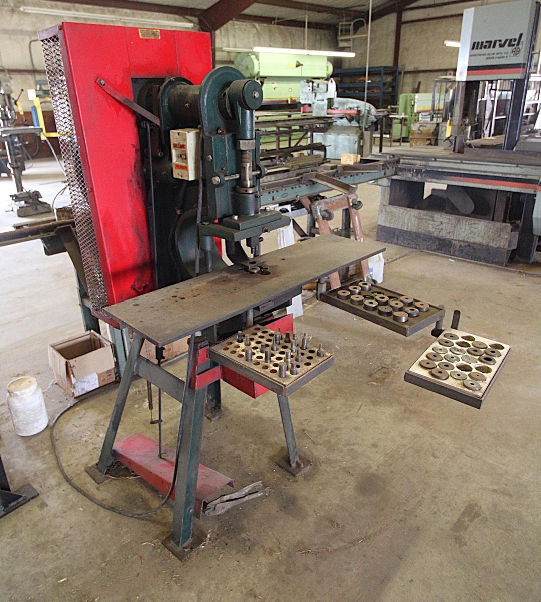 PRESS, LEHMAN #20, S/N 20-4753, w/assorted dies