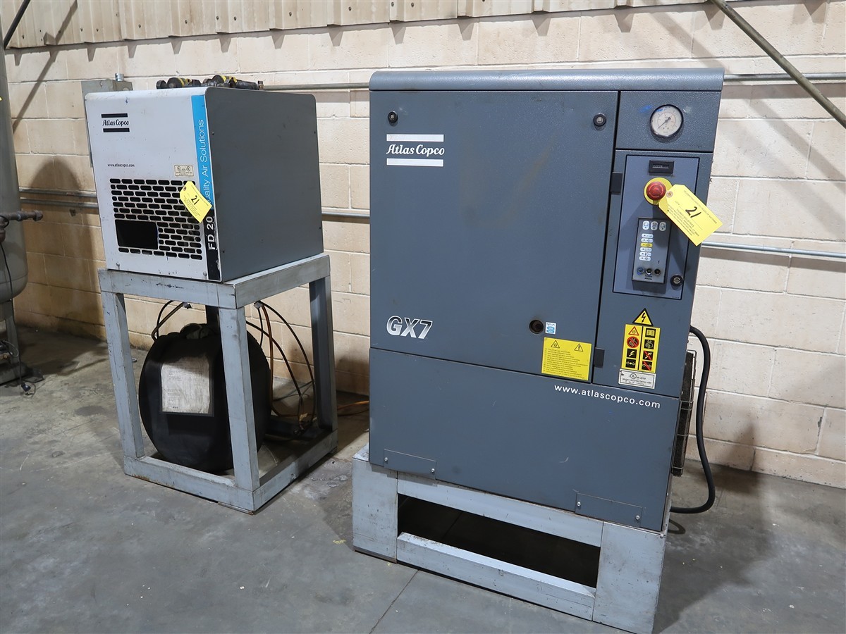 Atlas Copco GX7PEL Air Compressor