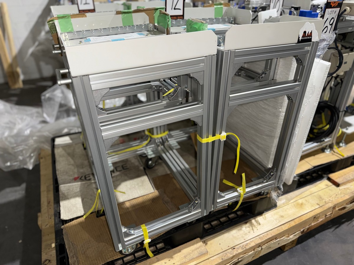 (2) Roller Container Carriers