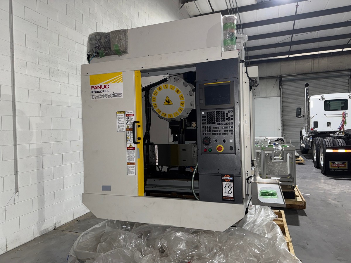 Fanuc Model Robodrill A-D14MiB5 CNC Drill & Tap Center