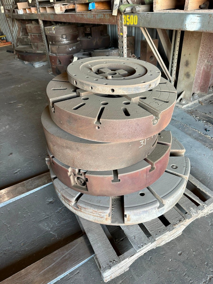 Lot of Assorted Heavy Duty Chucks 4 in Total