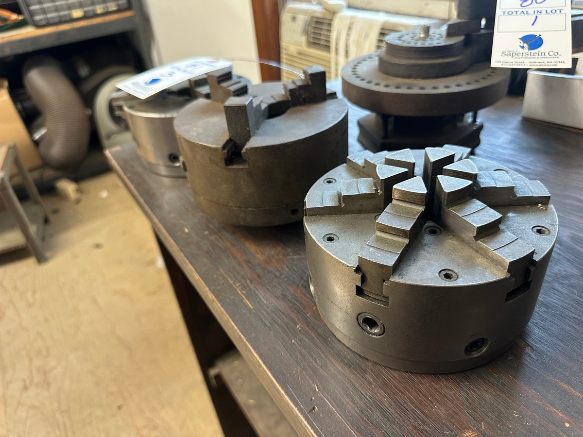 {LOT} (3) 6" Assorted Faceplates IN LOFT