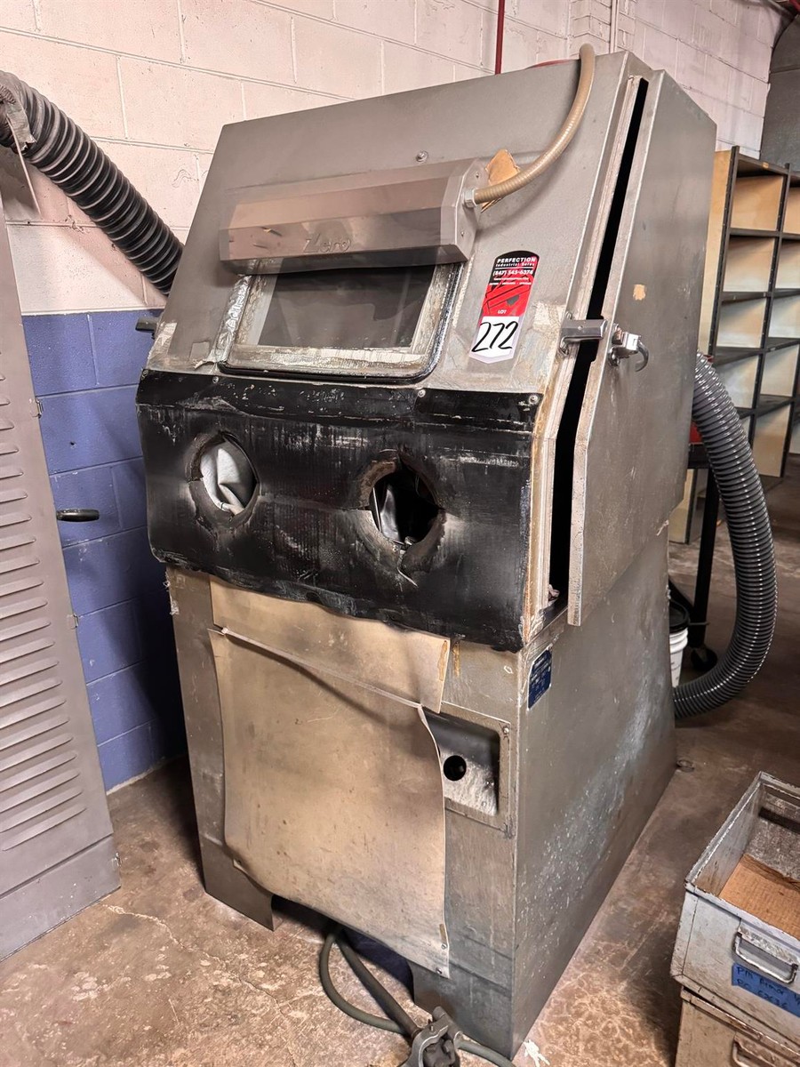 ZERO BMP-60-3 Abrasive Blast Cabinet w/ Collection System