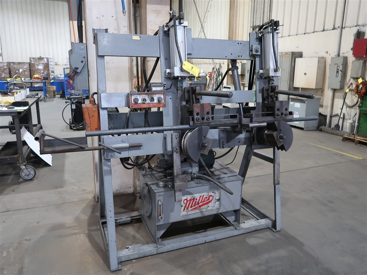 Hydraulic Tube Bender with Dual Mandrels