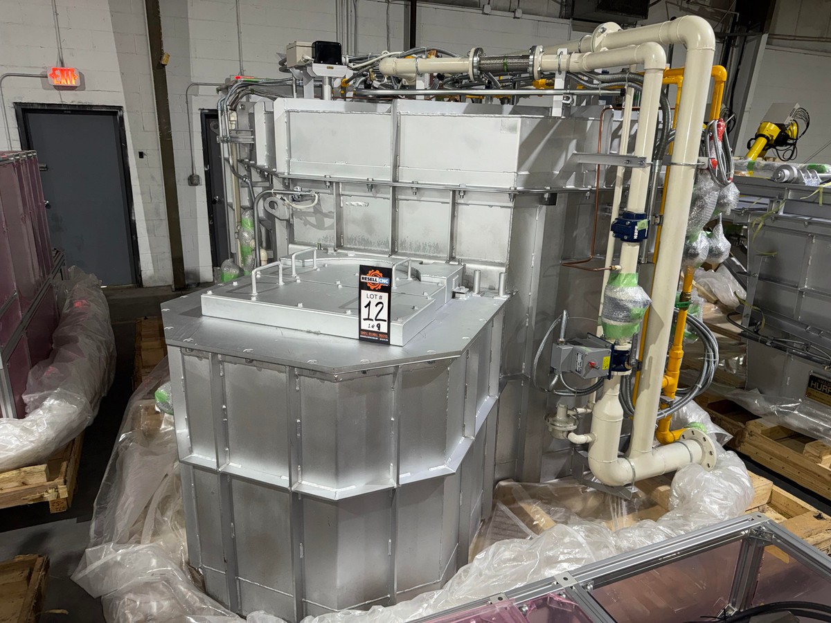 Hiruchiku Hurry Model H.M. II-300 Aluminum Melting & Holding Furnace