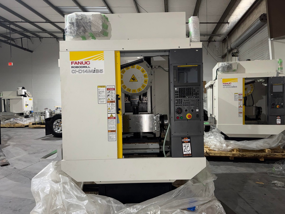 Fanuc Model Robodrill A-D14MiB5 CNC Drill & Tap Center