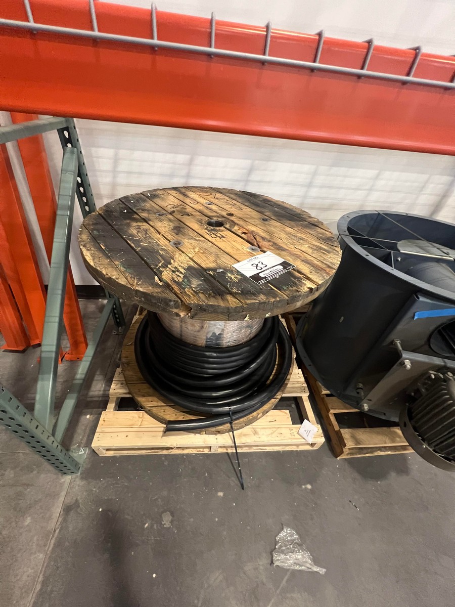 CABLE SPOOL W/LS CABLE 350 KCMIL CU 3/C 600V