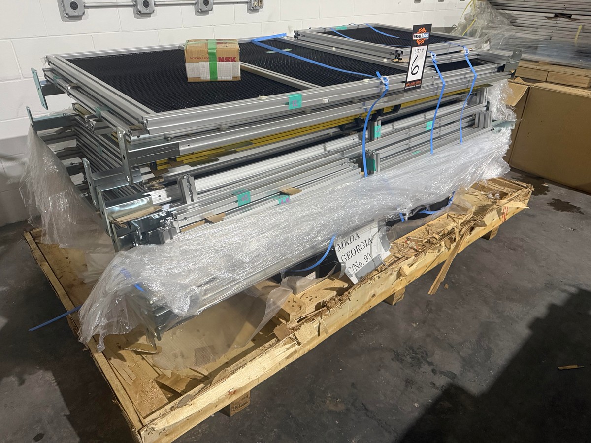 Skid of Safety Barrier Fencing