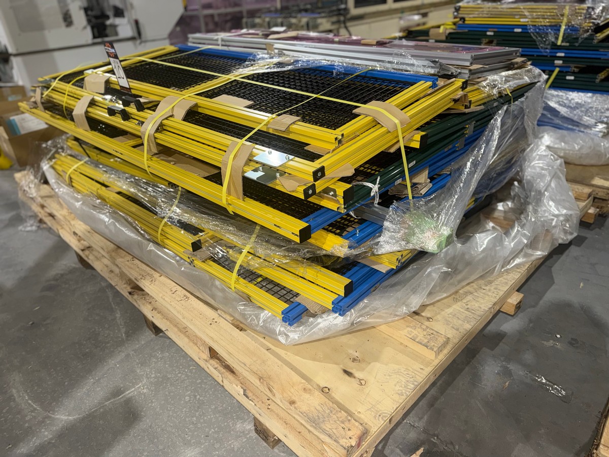 Skid of Safety Barrier Fencing