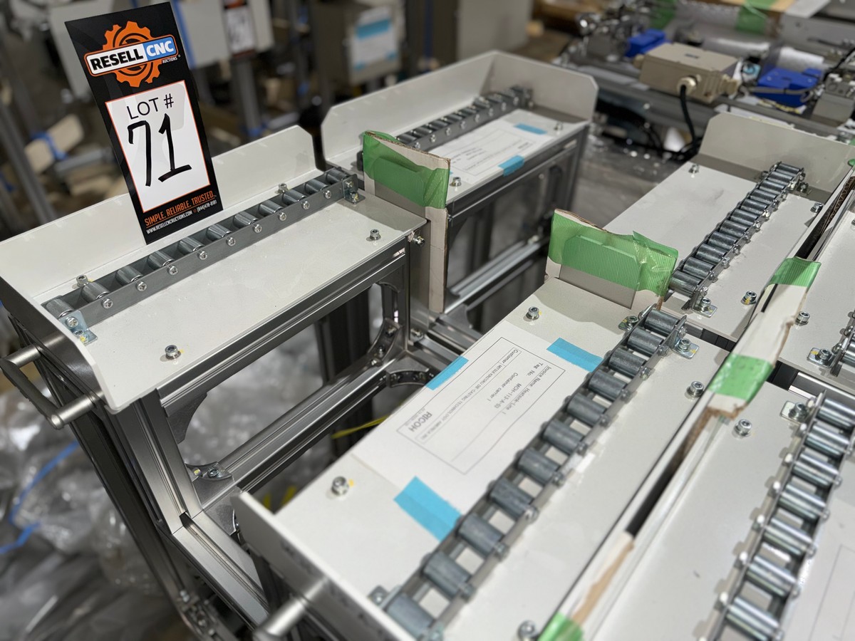 (2) Roller Container Carriers