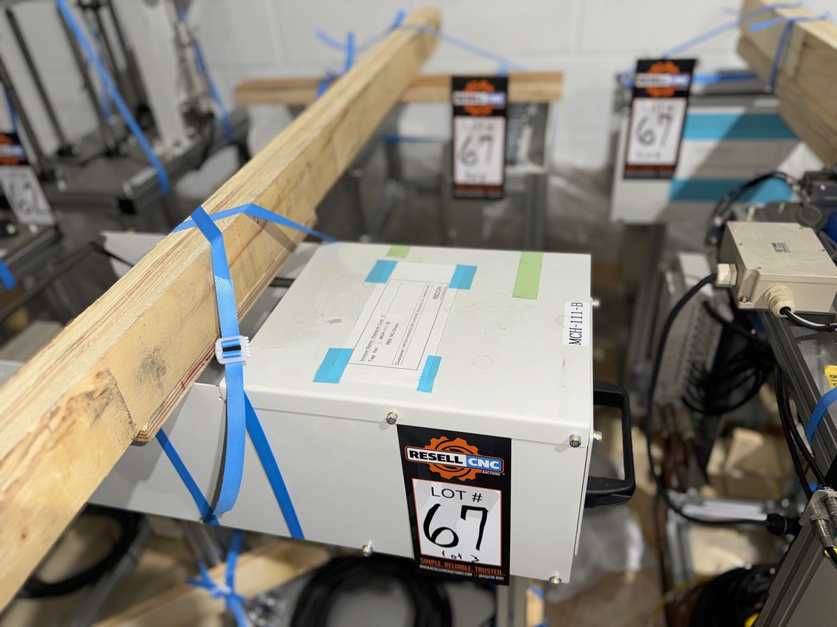 (2) NG Chutes, Roller Container Carrier