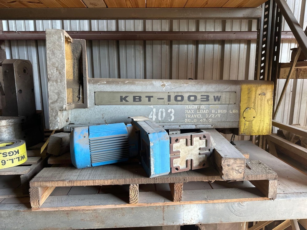 Lot of 2 Pallets of Parts: (1) Kuraki (1) Misc