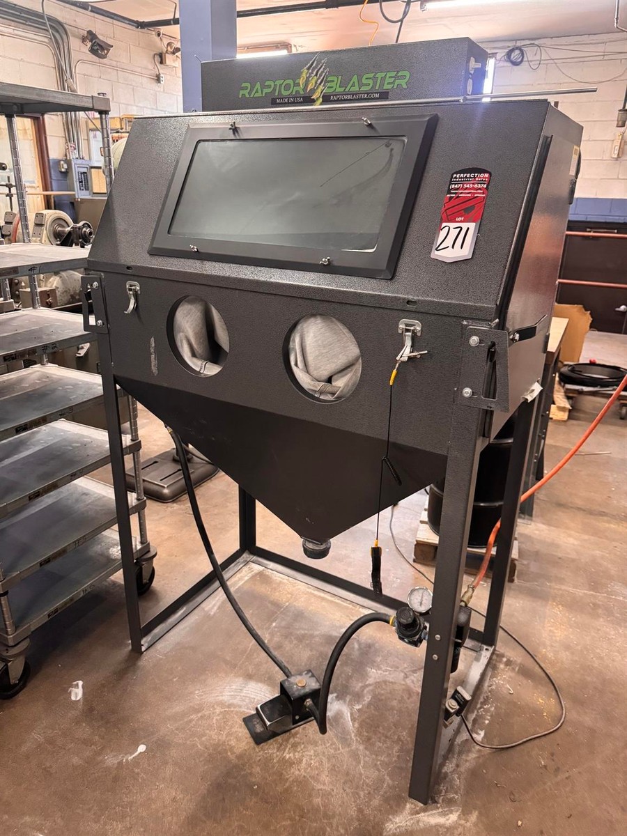 RAPTOR Abrasive Blast Cabinet w/ Collection System