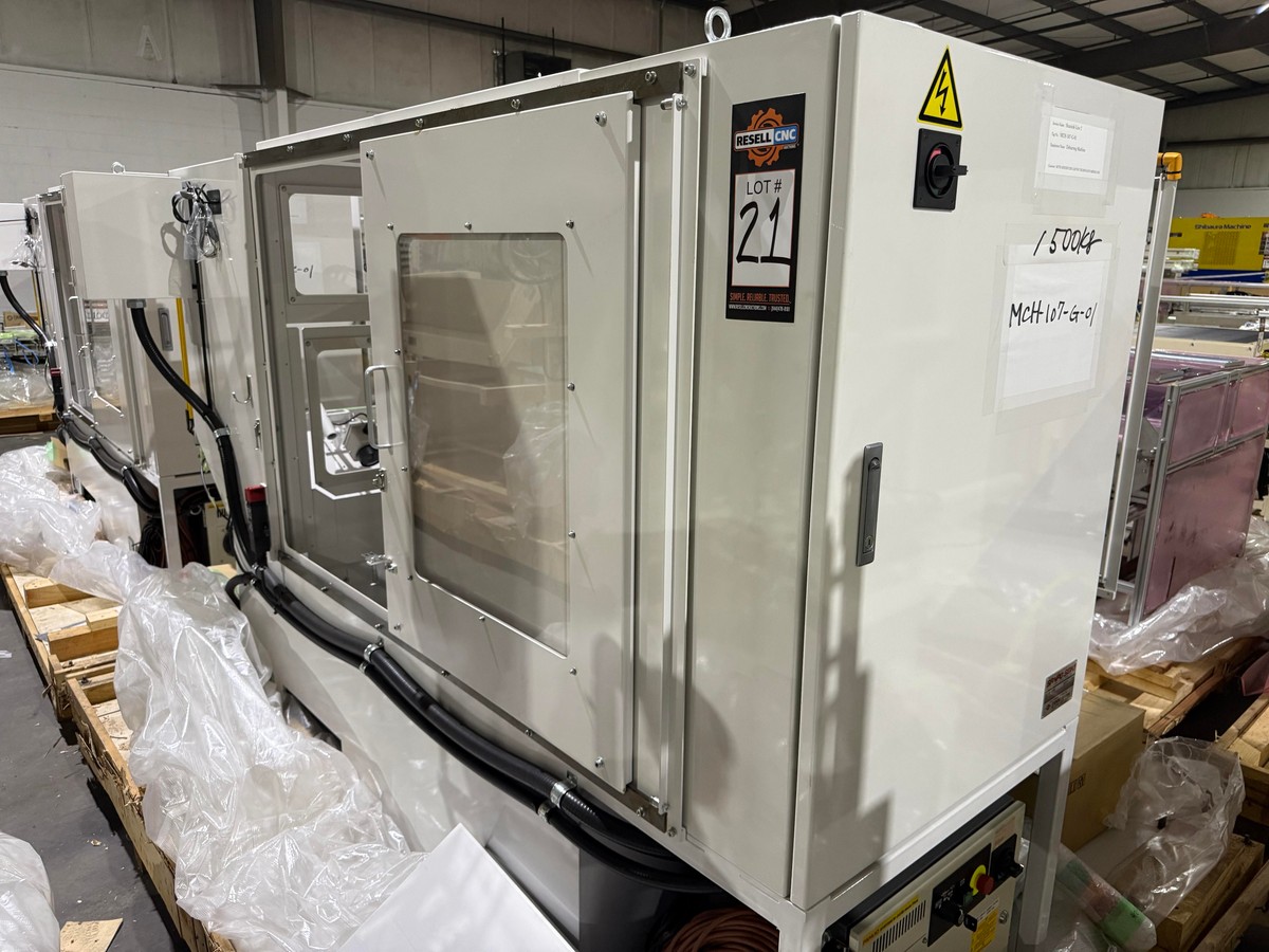 Sanpu Seiki Automated Deburring Line with Fanuc LR Mate 200iD/7L 6-Axis Robot