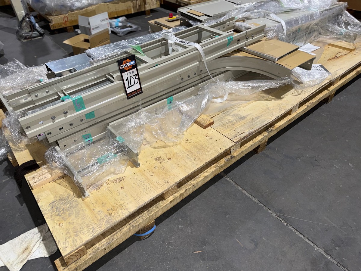 Skid of Wiring Ductwork