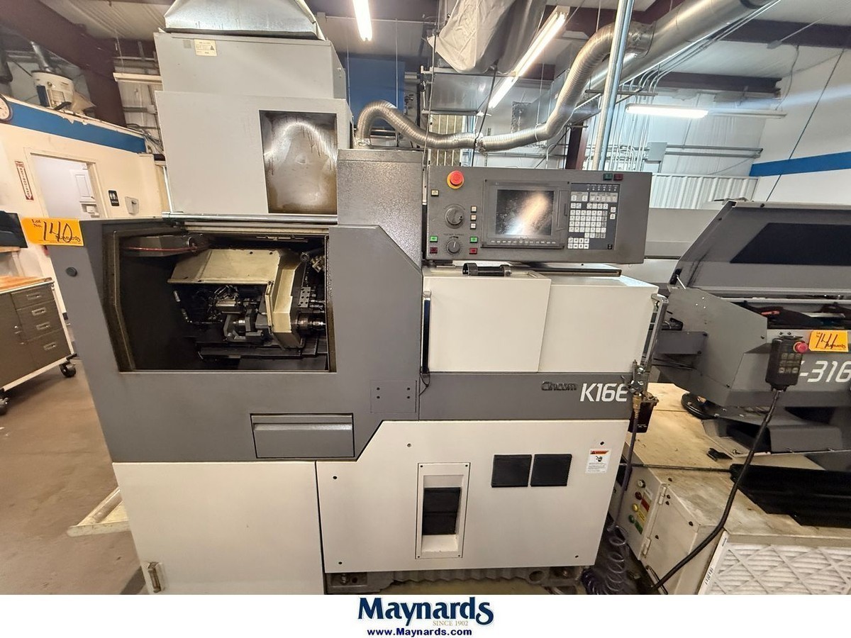 (2014) Citizen Model K16E-VIIP, 7-Axis CNC Swiss-Type Automatic Screw Machine