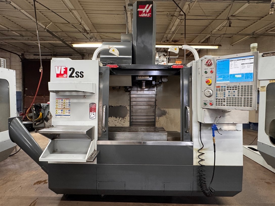 HAAS VF-2SS Vertical Machining Center, s/n 1095209, w/ Haas Control, 16” x 36” Table, CAT 40