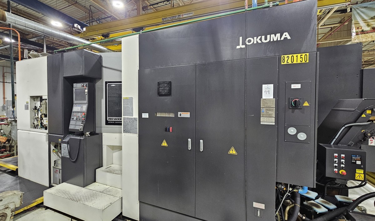 Okuma MA-600HB 4-Axis CNC Horizontal Machining Center